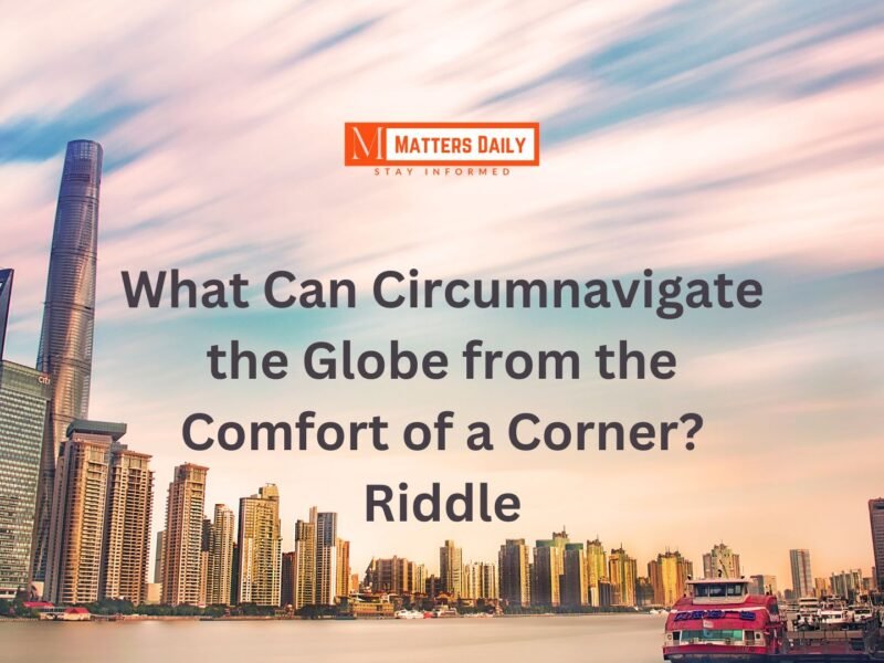 What Can Circumnavigate the Globe from the Comfort of a Corner